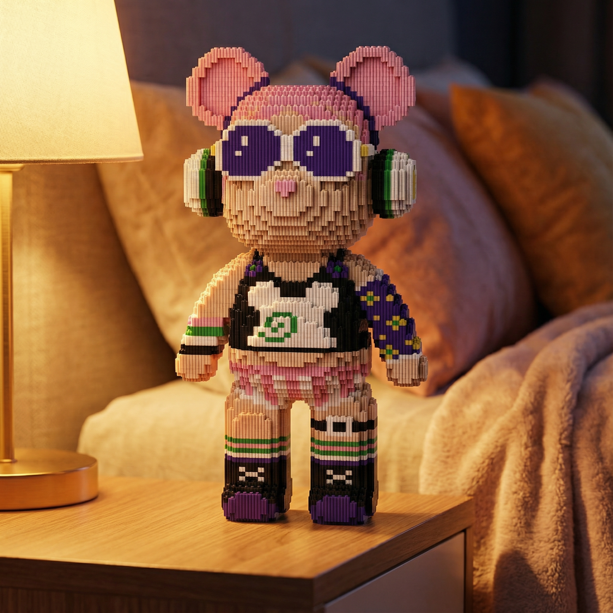 Nos ours en briques de construction : une alternative ludique aux écrans