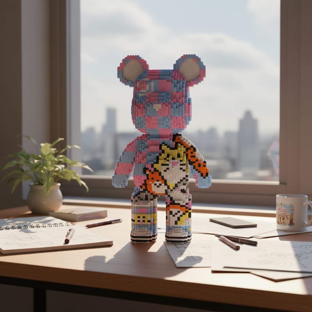 Quelle est la taille du Bearbrick 100%