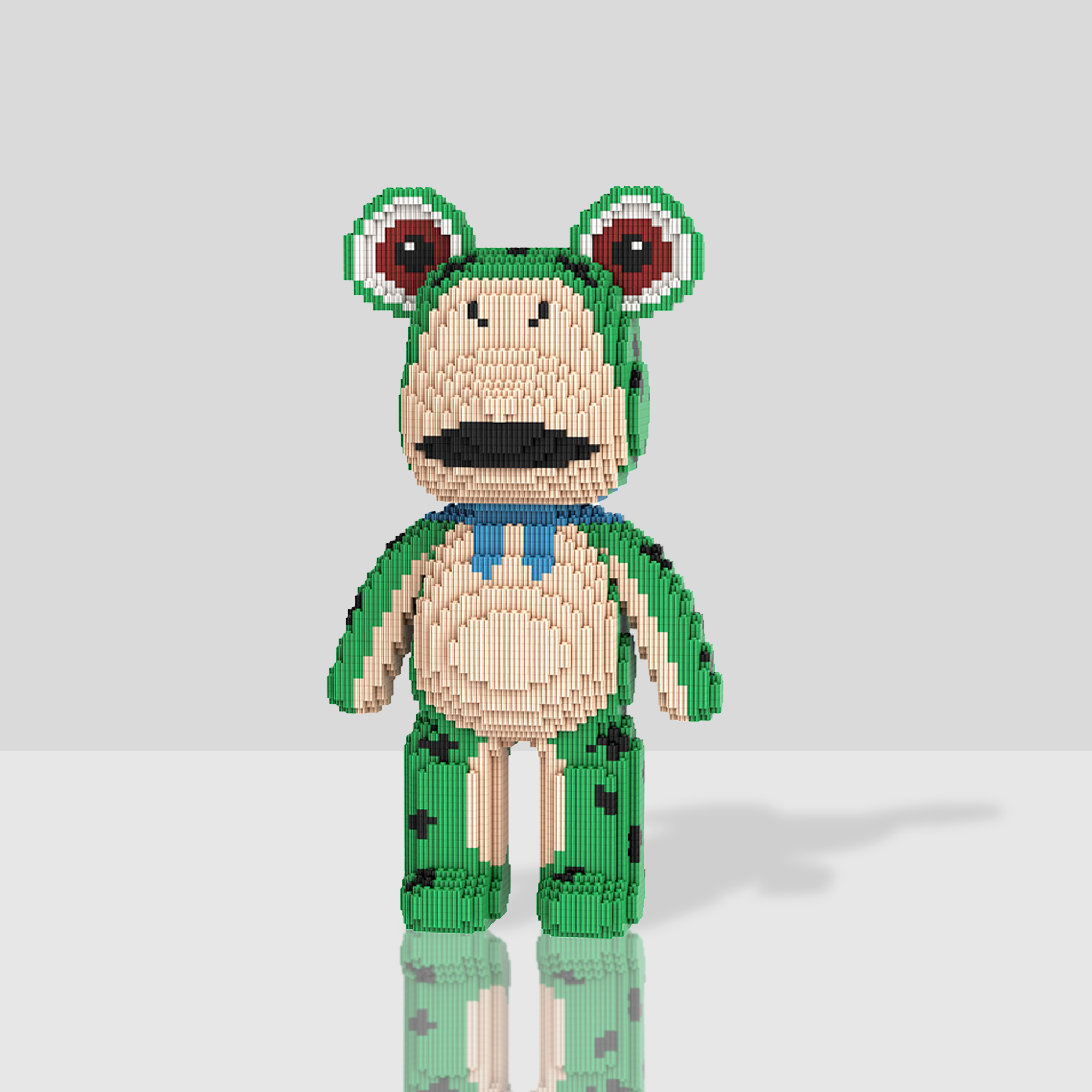 Cartoon Frog Bear