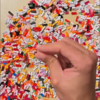 Ouvrir la boîte et trier les sachets