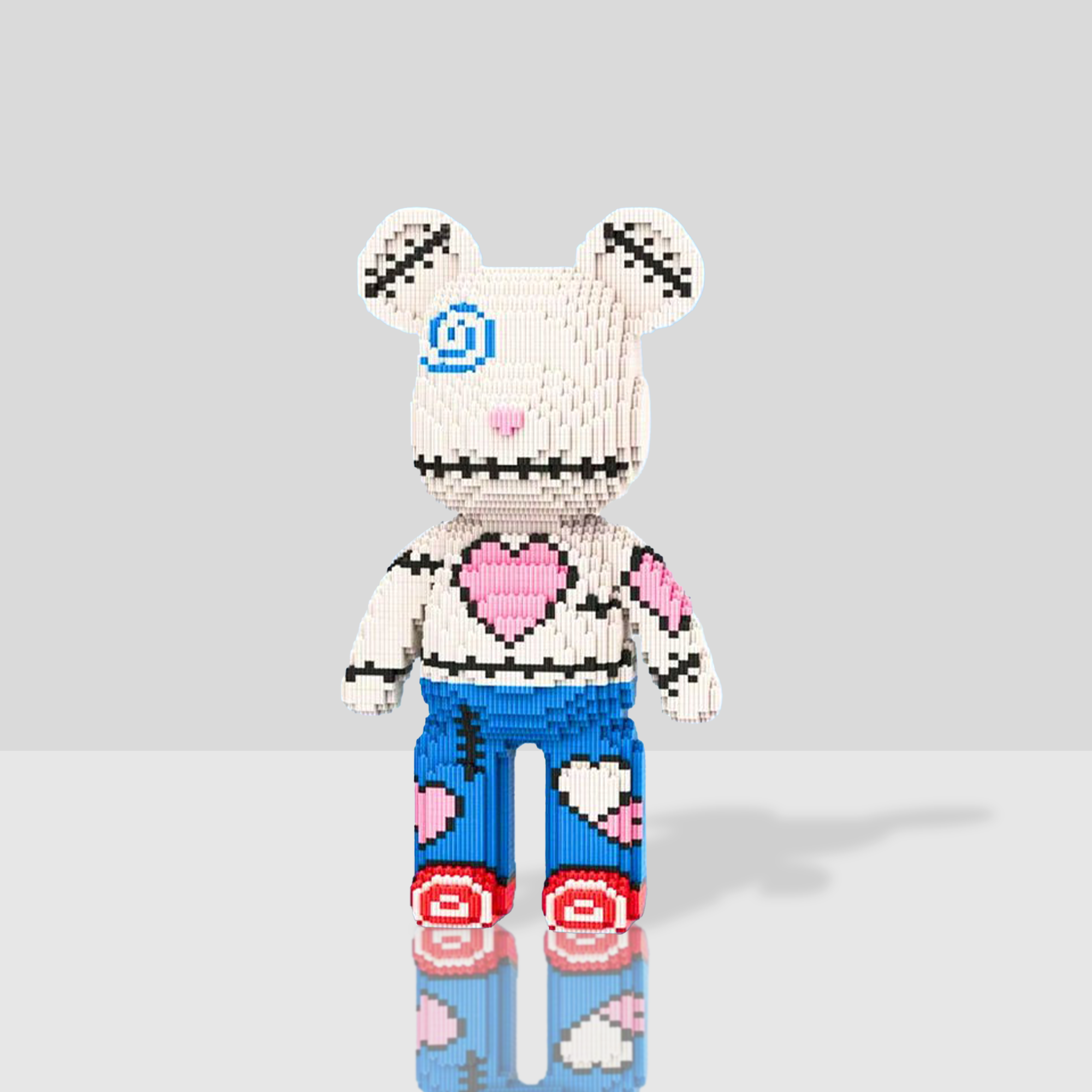 Love Patchwork Wave Bear