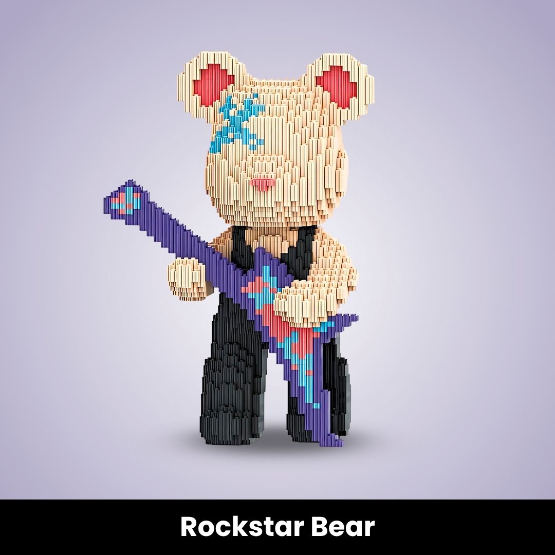 Petit Ours à Assembler (3200+ pcs)