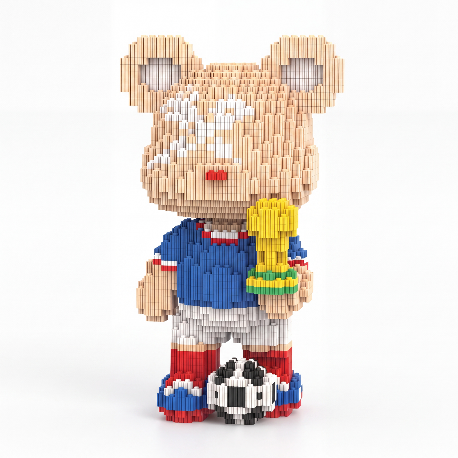 Ours France - Mini ours à assembler Coupe du Monde
